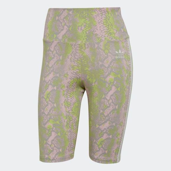 pink adidas biker shorts